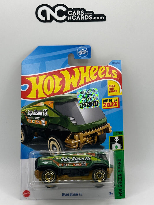 2023 Hot Wheels RLC Factory Sealed Baja Bison T5 Green