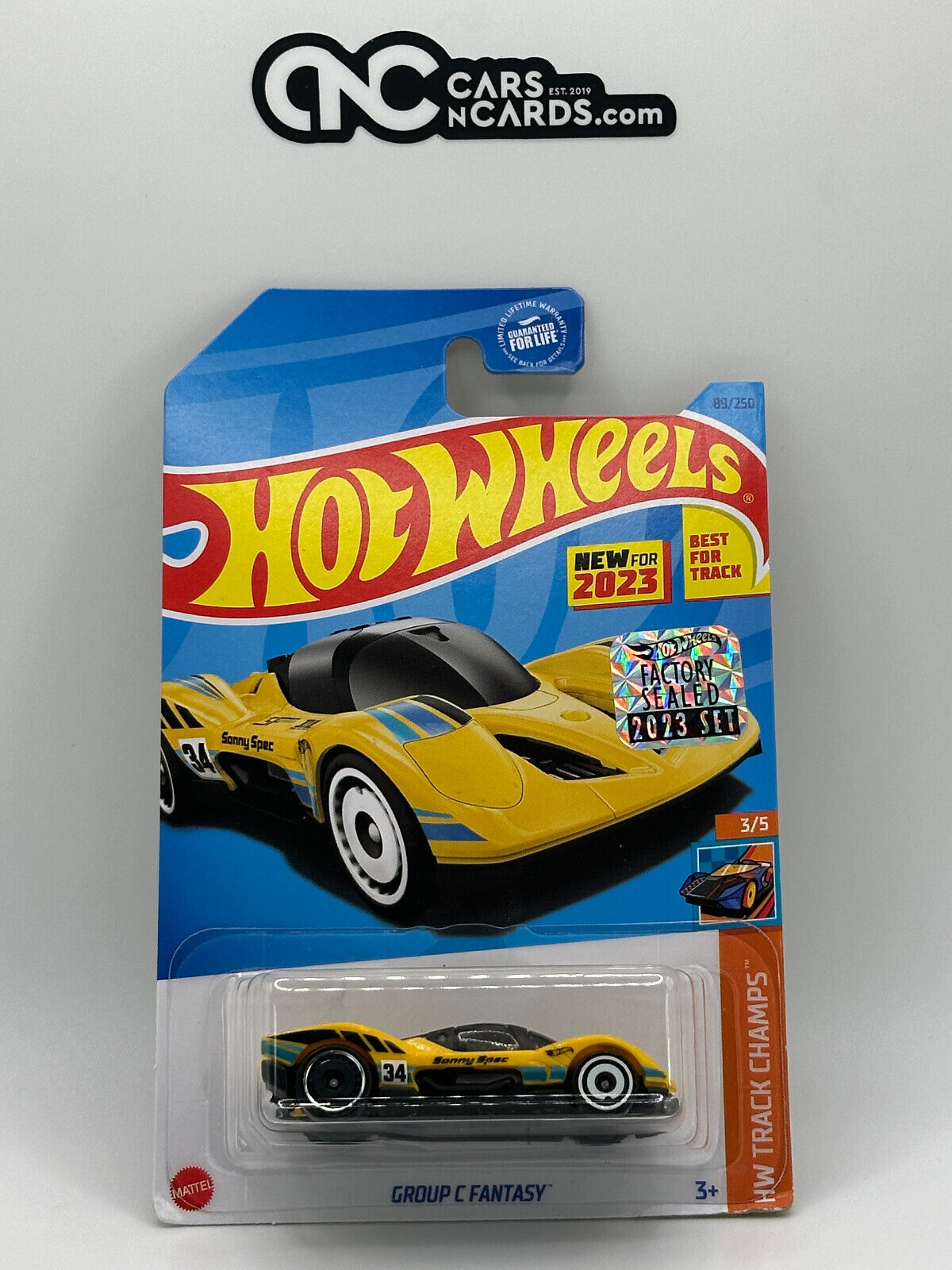 2023 Hot Wheels RLC Factory Sealed Group C Fantasy Yellow (Soft Corners)