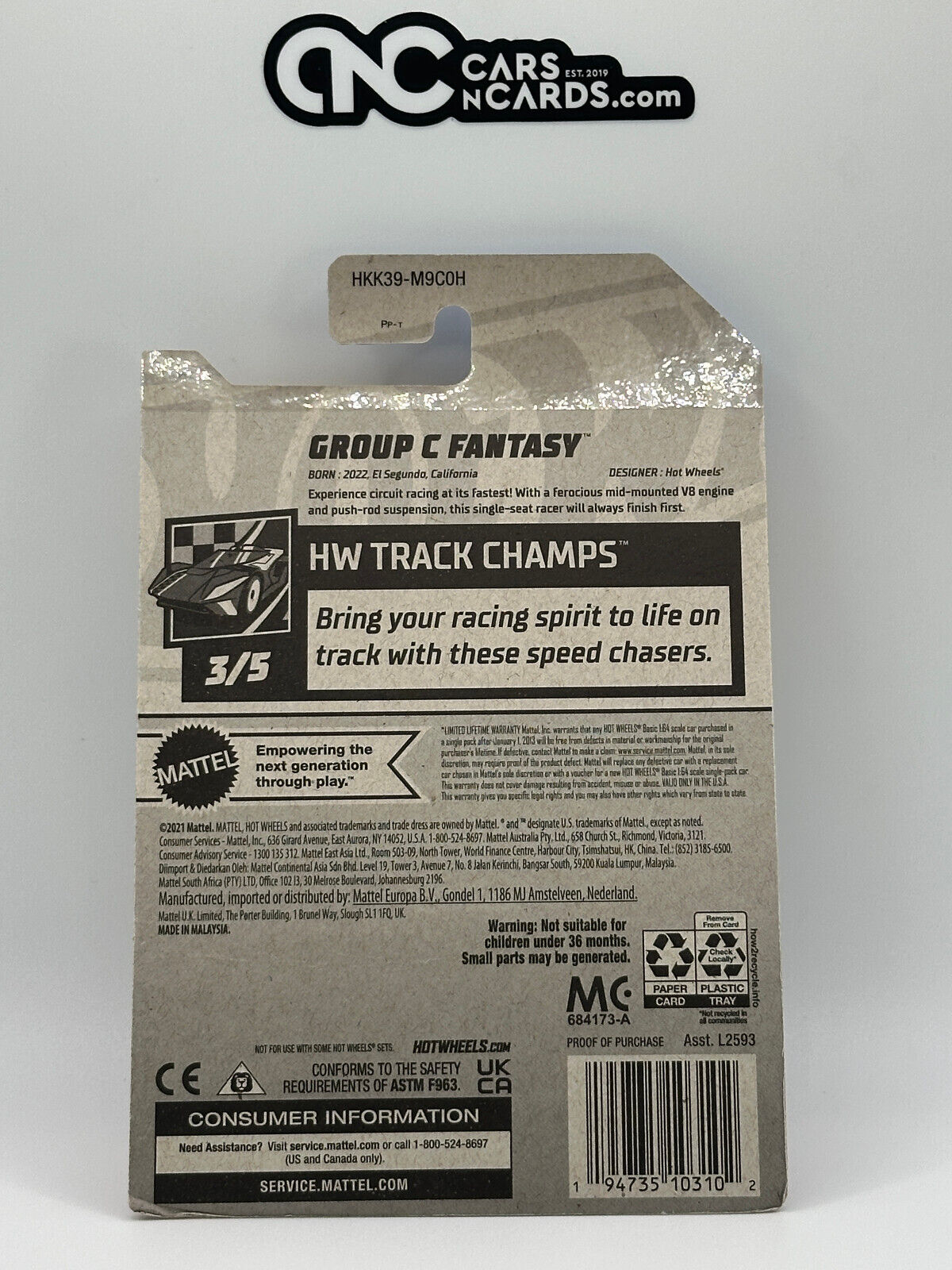 2023 Hot Wheels RLC Factory Sealed Group C Fantasy Yellow (Soft Corners)