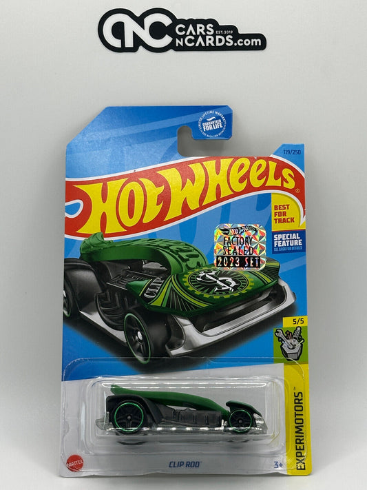 2023 Hot Wheels RLC Factory Sealed Clip Rod Green (Soft Corners)