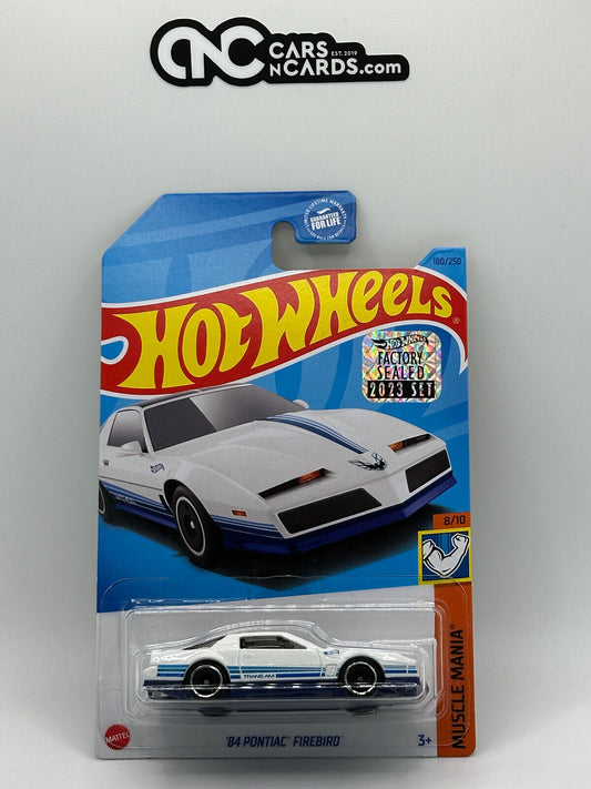 2023 Hot Wheels RLC Factory Sealed Muscle Mania 8/10 '84 Pontiac Firebird White