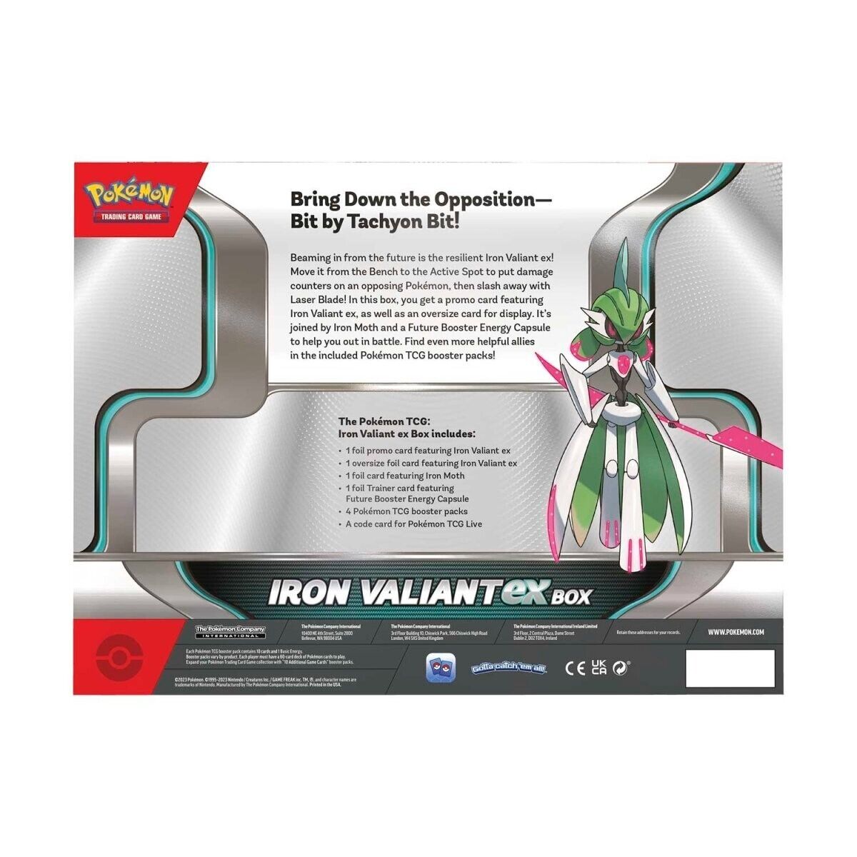 Pokemon Iron Valiant ex Box Sealed
