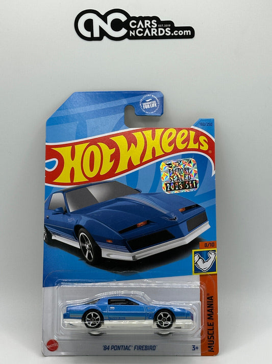 2023 Hot Wheels RLC Factory Sealed '84 Pontiac Firebird Blue (Soft Corners)
