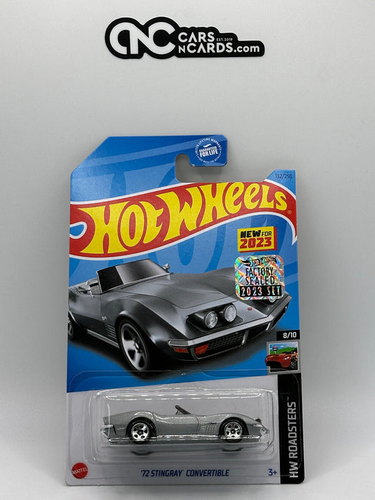 2023 Hot Wheels RLC Factory Sealed HW Roadsters '72 Stingray Corvette Silver