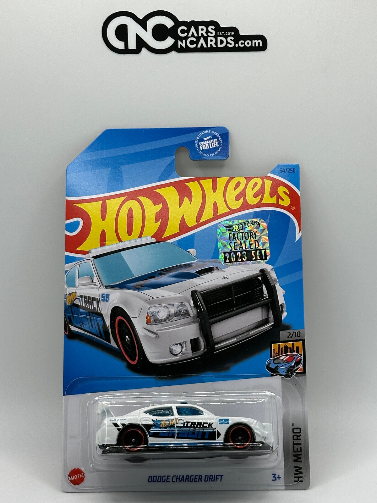 2023 Hot Wheels RLC Factory Sealed HW Metro 2/10 Dodge Charger Drift Police Car