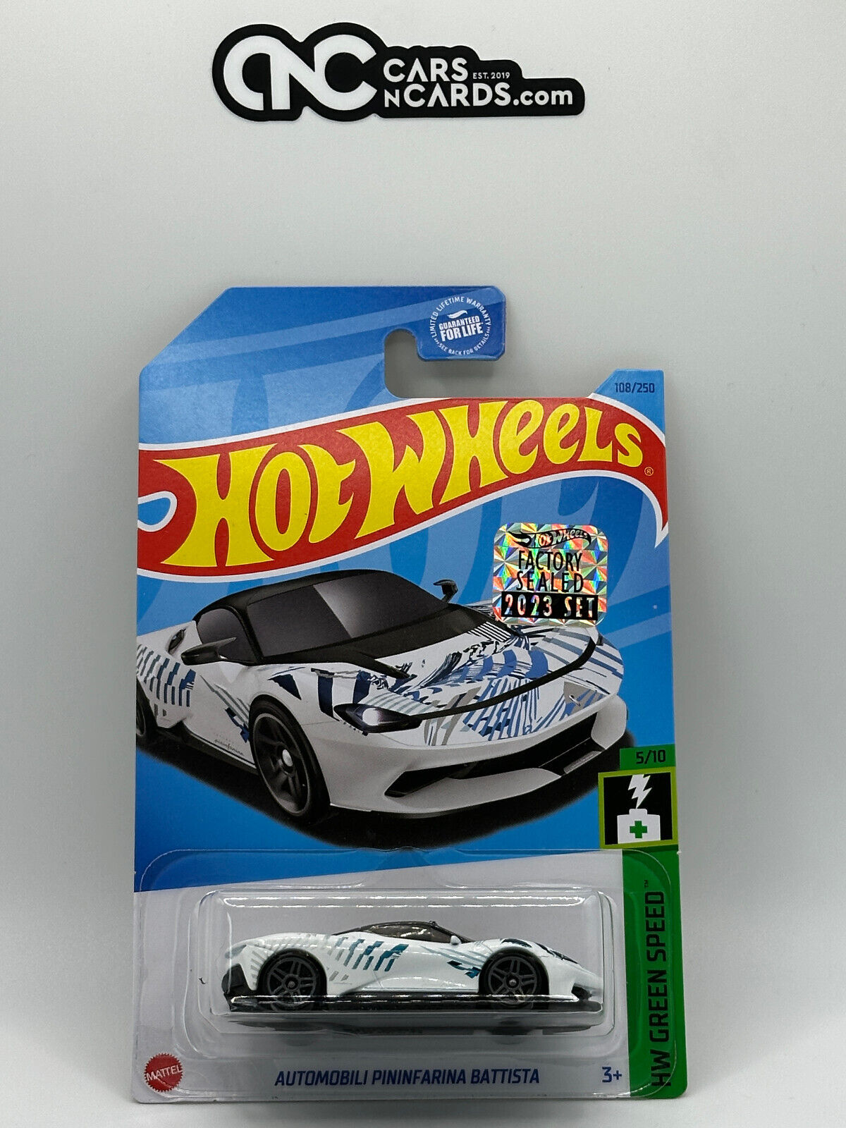 2023 Hot Wheels RLC Factory Sealed Automobili Pininfarina Battista White 108/250