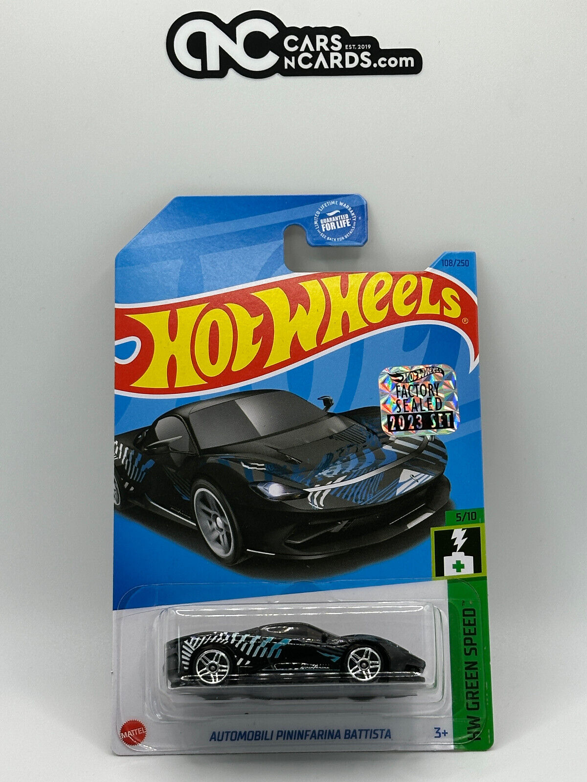 2023 Hot Wheels RLC Factory Sealed Automobili Pininfarina Battista Black 108/250