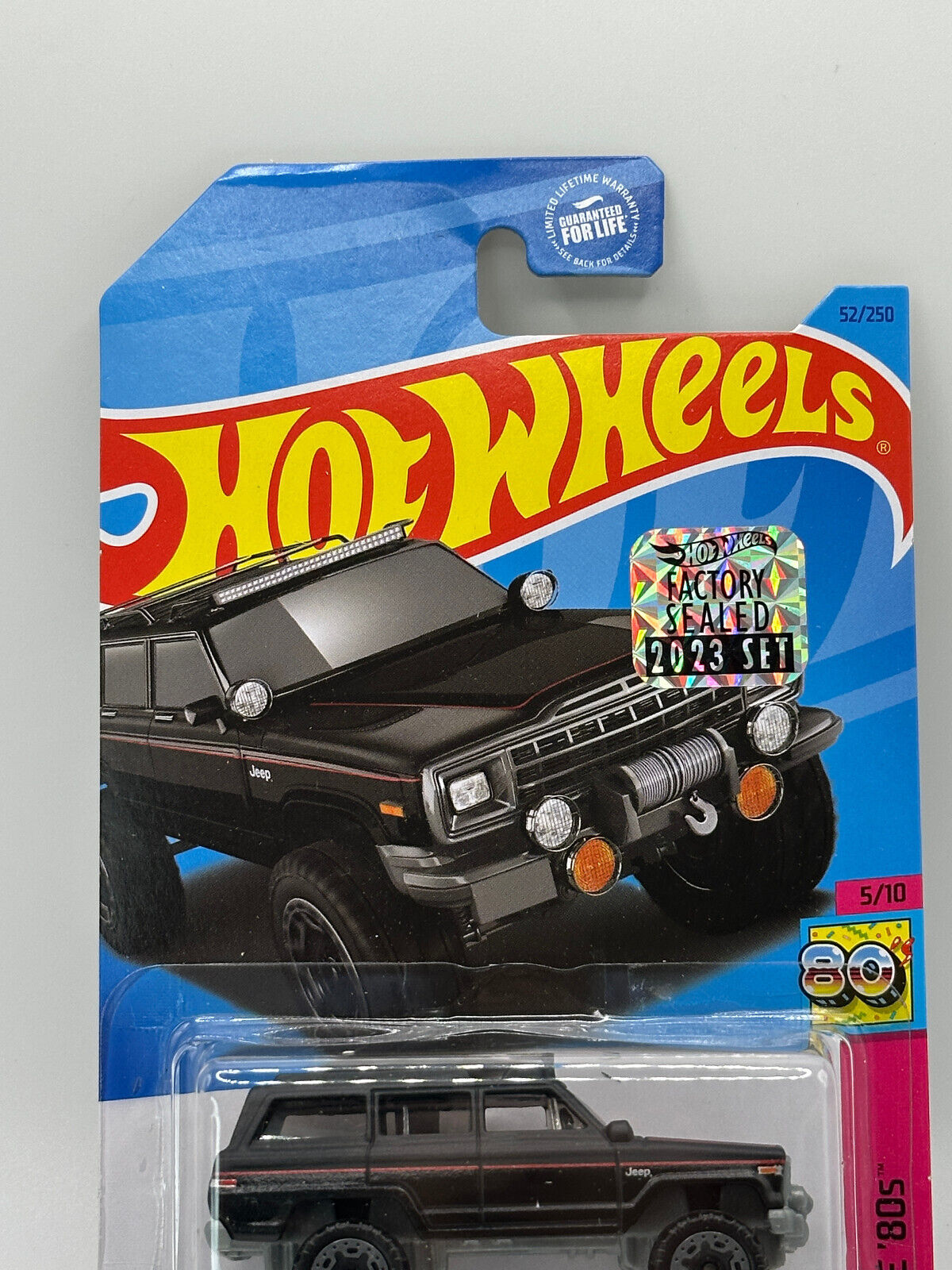 2023 Hot Wheels RLC Factory Sealed 1988 Jeep Wagoneer 52/250 (Card Damage)