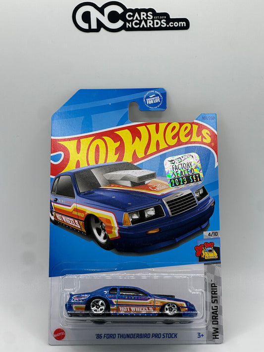 2023 Hot Wheels RLC Factory Sealed HW Drag Strip '86 Ford Thunderbird 107/250