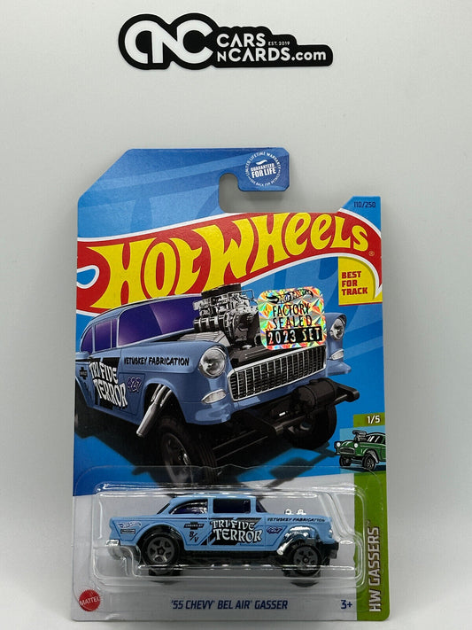 2023 Hot Wheels RLC Factory Sealed '55 Chevy Bel Air Gasser Blue 110/250