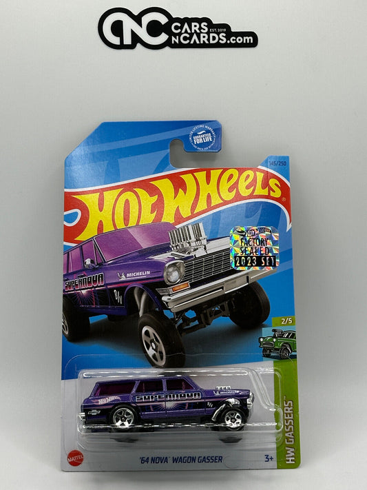 2023 Hot Wheels RLC Factory Sealed HW Gassers '64 Nova Wagon Gasser 145/250
