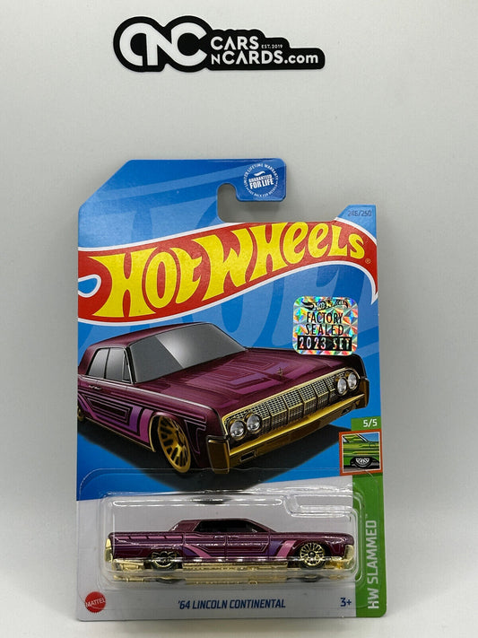 2023 Hot Wheels RLC Factory Sealed HW Slammed '64 Lincoln Continental 246/250