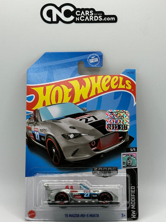 2023 Hot Wheels RLC Factory Sealed Zamac '15 Mazda MX-5 Miata (Soft Corners)