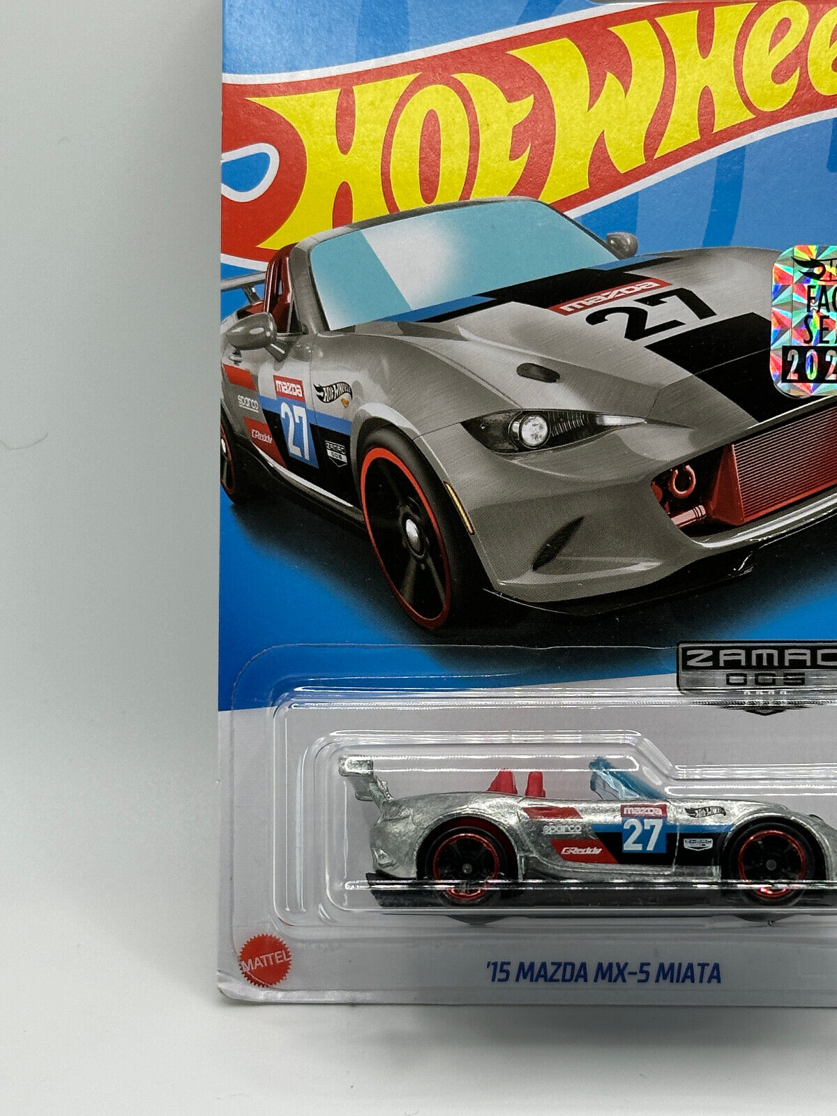 2023 Hot Wheels RLC Factory Sealed Zamac '15 Mazda MX-5 Miata (Soft Corners)