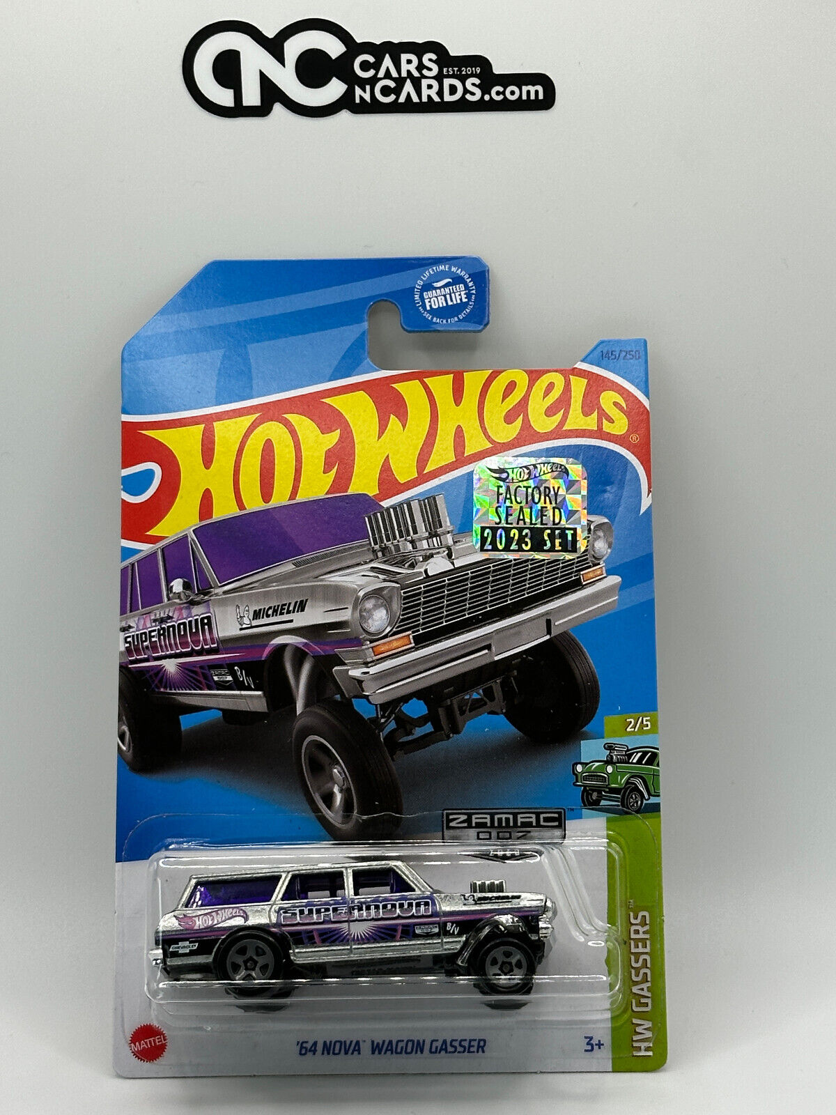 2023 Hot Wheels RLC Factory Sealed HW Gassers Zamac '64 Nova Wagon Gasser
