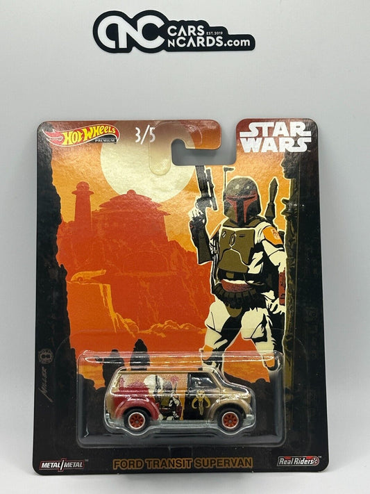 2019 Hot Wheels Premium Star Wars 3/5 Ford Transit Supervan