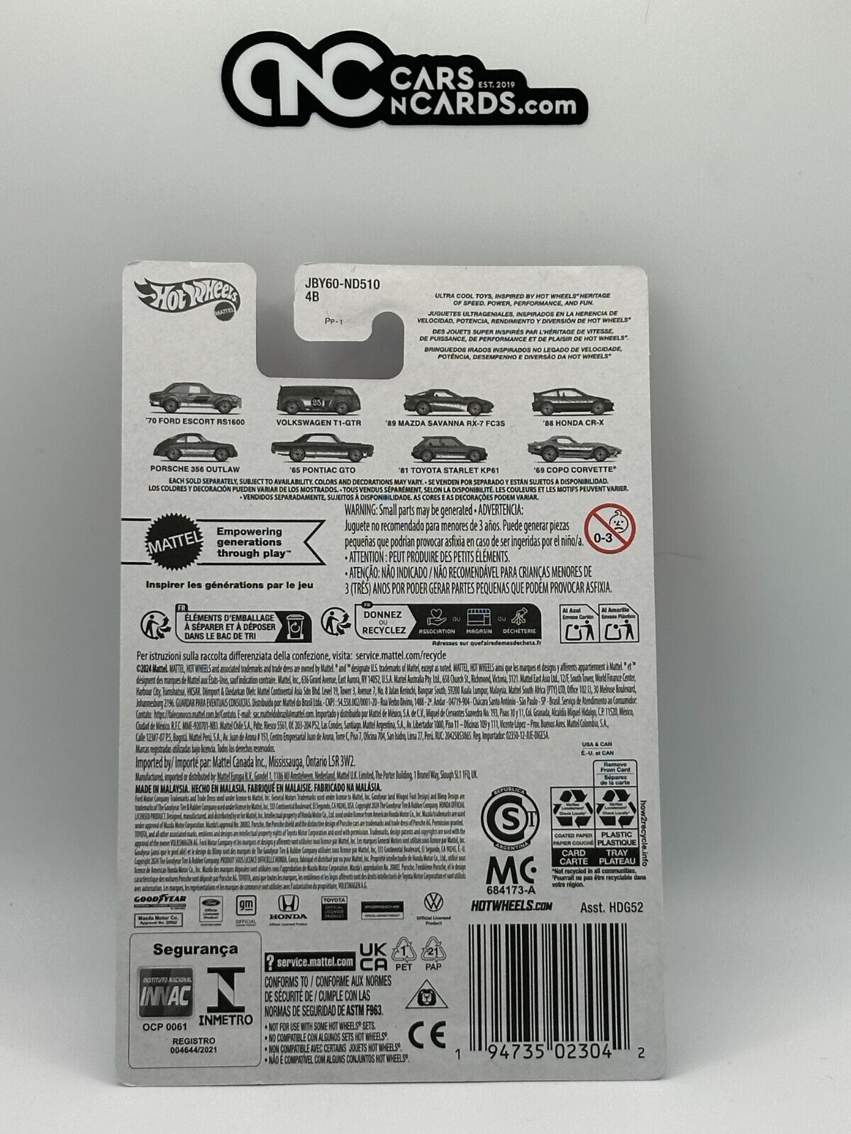 2025 Hot Wheels Ultra Hots 1/8 '70 Ford Escort RS1600 Gold