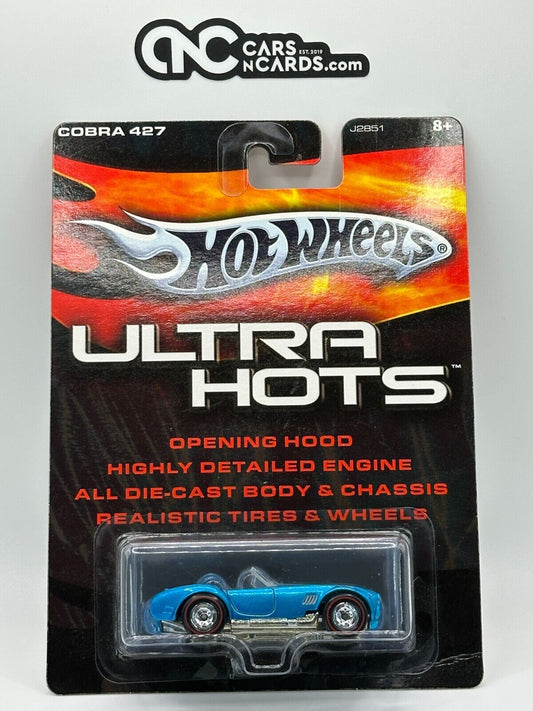 2006 Hot Wheels Ultra Hots Cobra 427 Blue (Bent Corner)