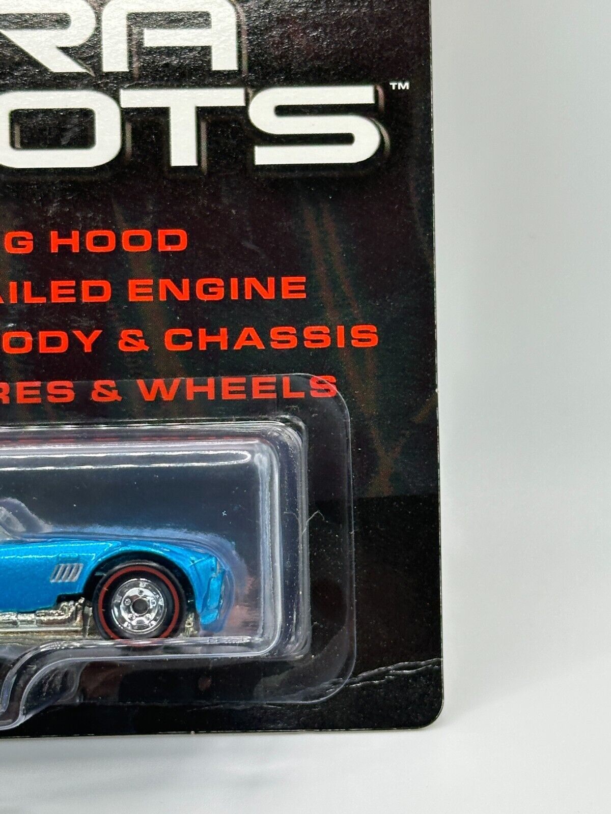 2006 Hot Wheels Ultra Hots Cobra 427 Blue (Bent Corner)