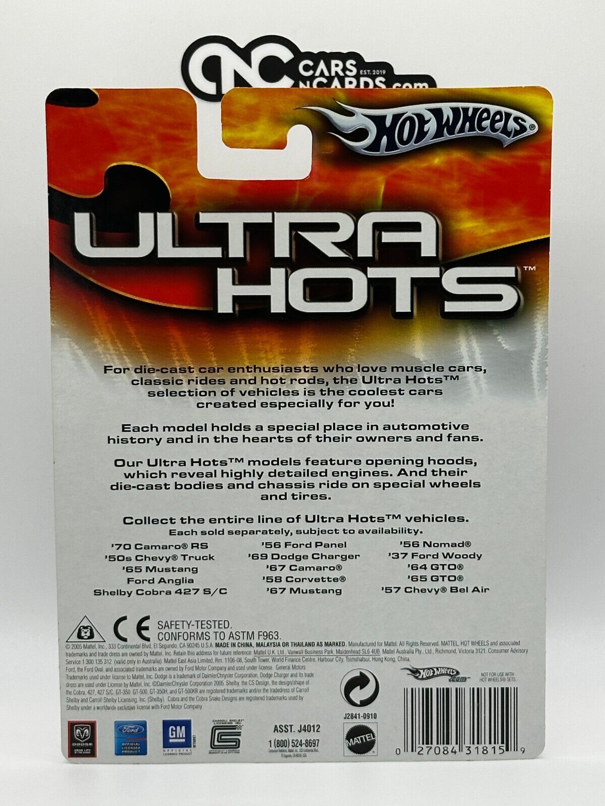 2006 Hot Wheels Ultra Hots '64 GTO Black