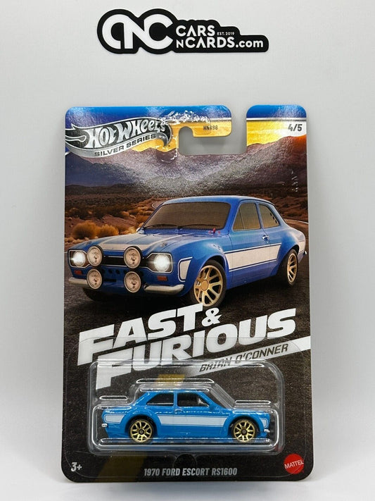 2024 Hot Wheels Silver Series Fast & Furious Brian O'Conner Ford Escort RS1600