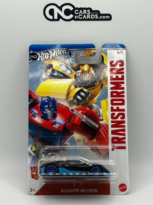 2024 Hot Wheels Silver Series Transformers 4/5 Bugatti Veyron