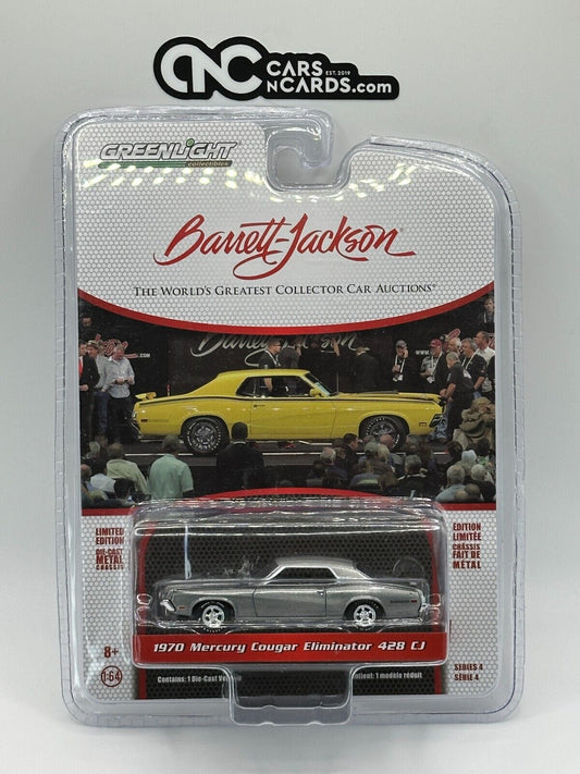 Greenlight Barrett-Jackson 1970 Mercury Cougar Eliminator 428 CJ RAW Chase