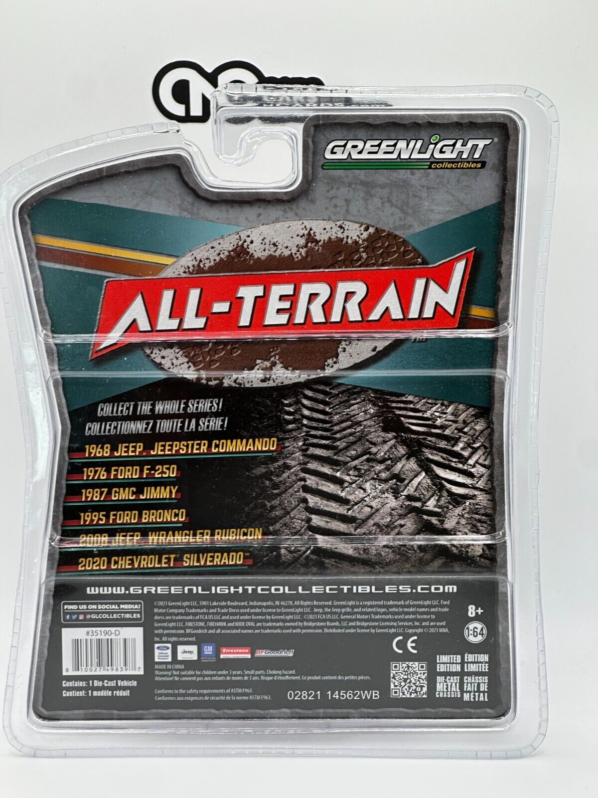 Greenlight All-Terrain 1995 Ford Bronco