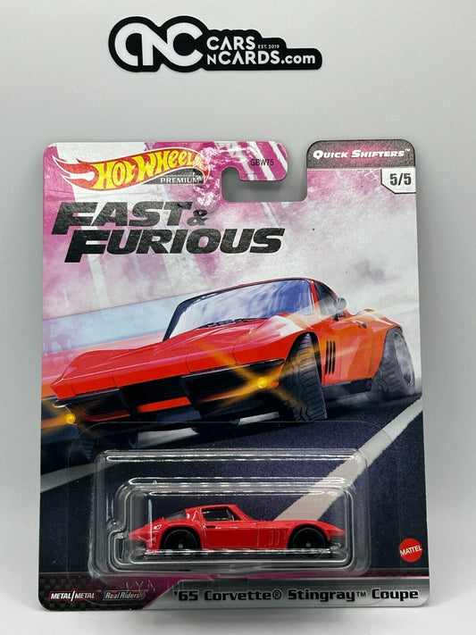 2020 Hot Wheels Premium Quick Shifters 5/5 '65 Corvette Stingray Coupe