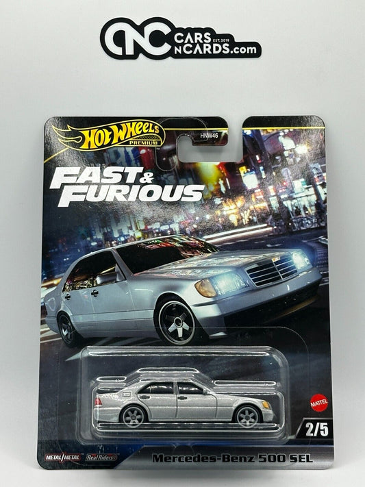 2024 Hot Wheels Premium Fast & Furious #2/5 Mercedes-Benz 500 SEL