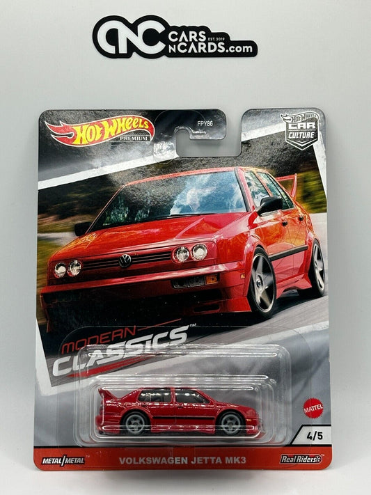 2020 Hot Wheels Premium Car Culture Modern Classics 4/5 Volkswagen Jetta MK3