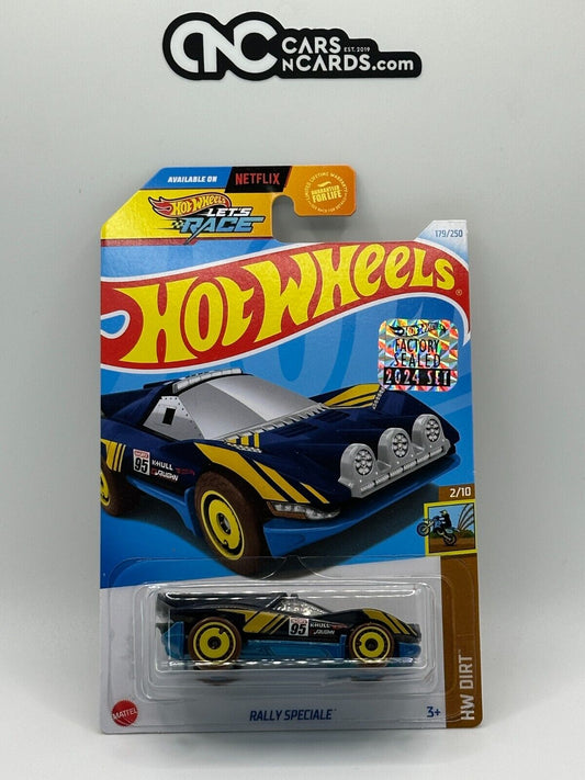 2024 Hot Wheels RLC Factory Sealed HW Dirt 2/10 Rally Speciale (Card Crease)