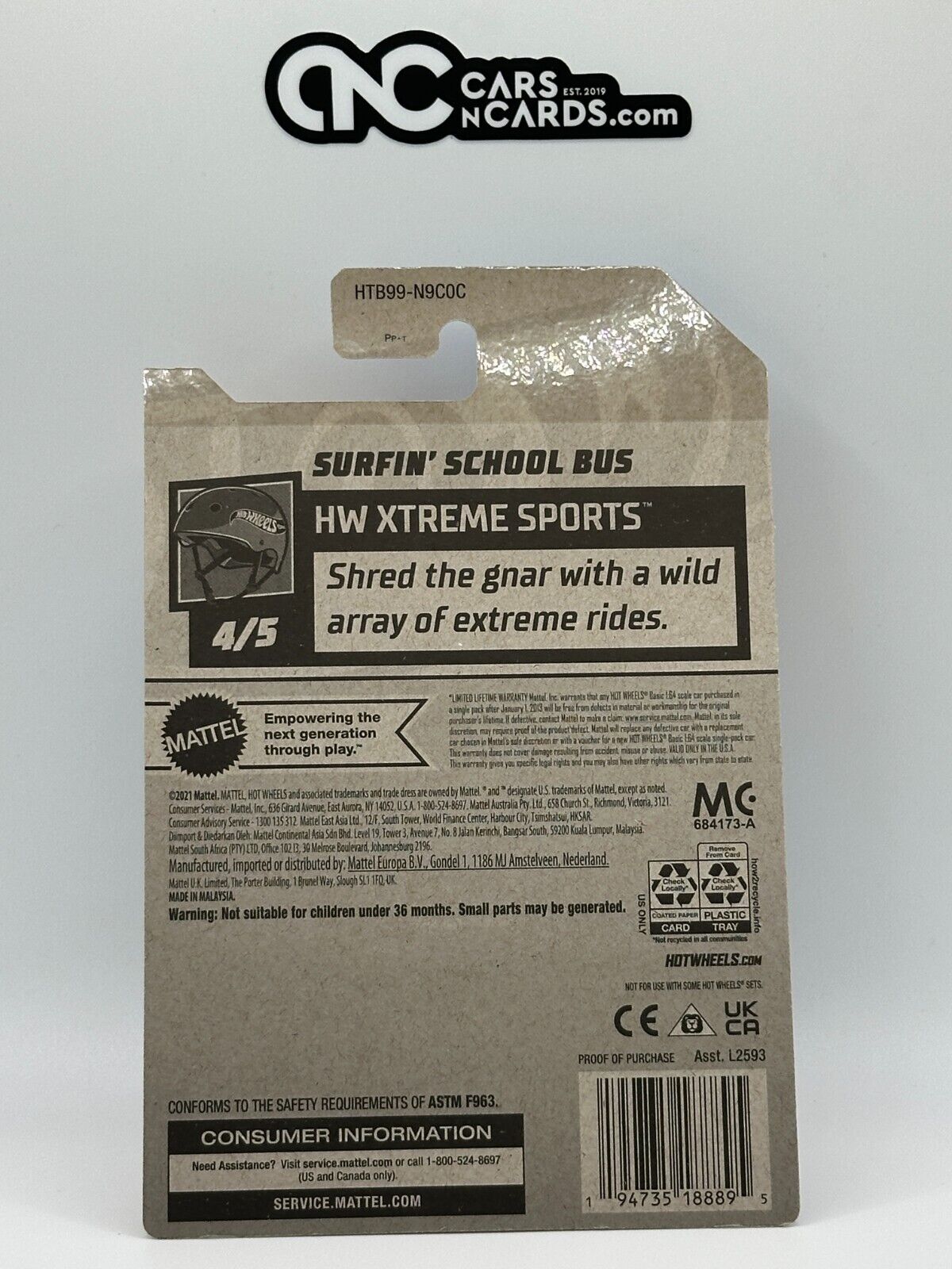 2024 Hot Wheels RLC Factory Sealed Xtreme Sports 4/5 Surfin' School Bus Camo