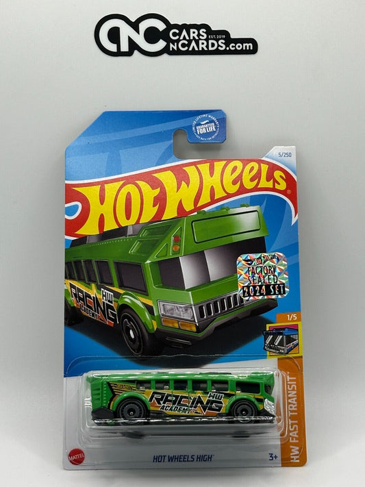2024 Hot Wheels RLC Factory Sealed Fast Transit 1/5 Hot Wheels High 5/250 Green