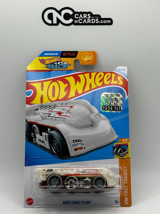 2024 Hot Wheels RLC Factory Sealed Fast Transit 4/5 West Coast Flyer White