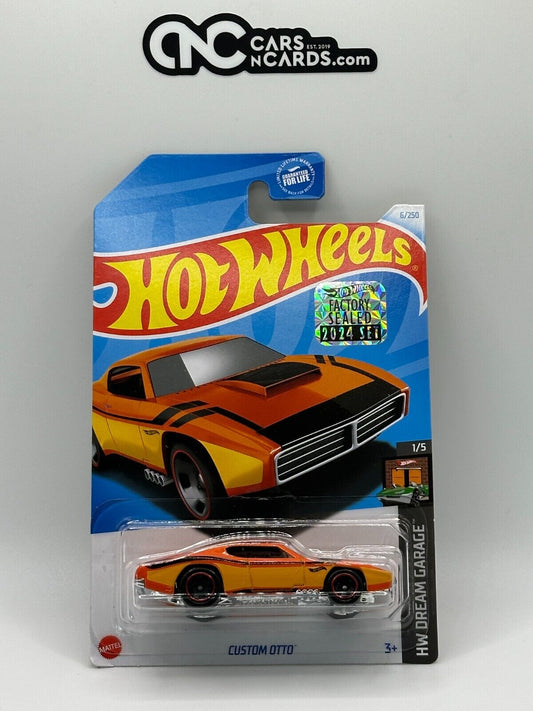 2024 Hot Wheels RLC Factory Sealed Dream Garage 1/5 Custom Otto 6/250 Orange