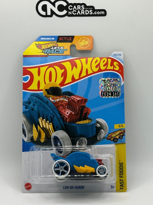 2024 Hot Wheels RLC Factory Sealed Fast Foodie Car-De-Asada Blue Treasure Hunt