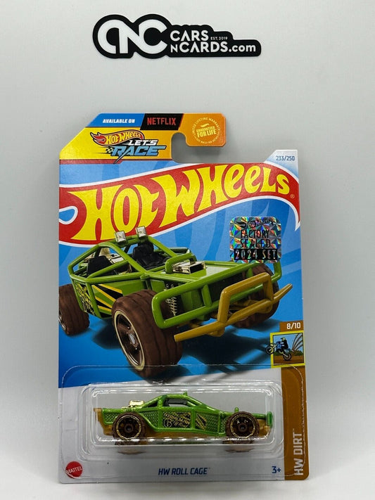 2024 Hot Wheels RLC Factory Sealed HW Dirt 8/10 HW Roll Cage Green 233/250
