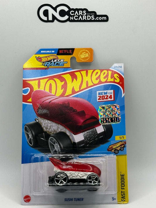 2024 Hot Wheels RLC Factory Sealed Fast Foodie 5/5 Sushi Tuner (Card Crease)