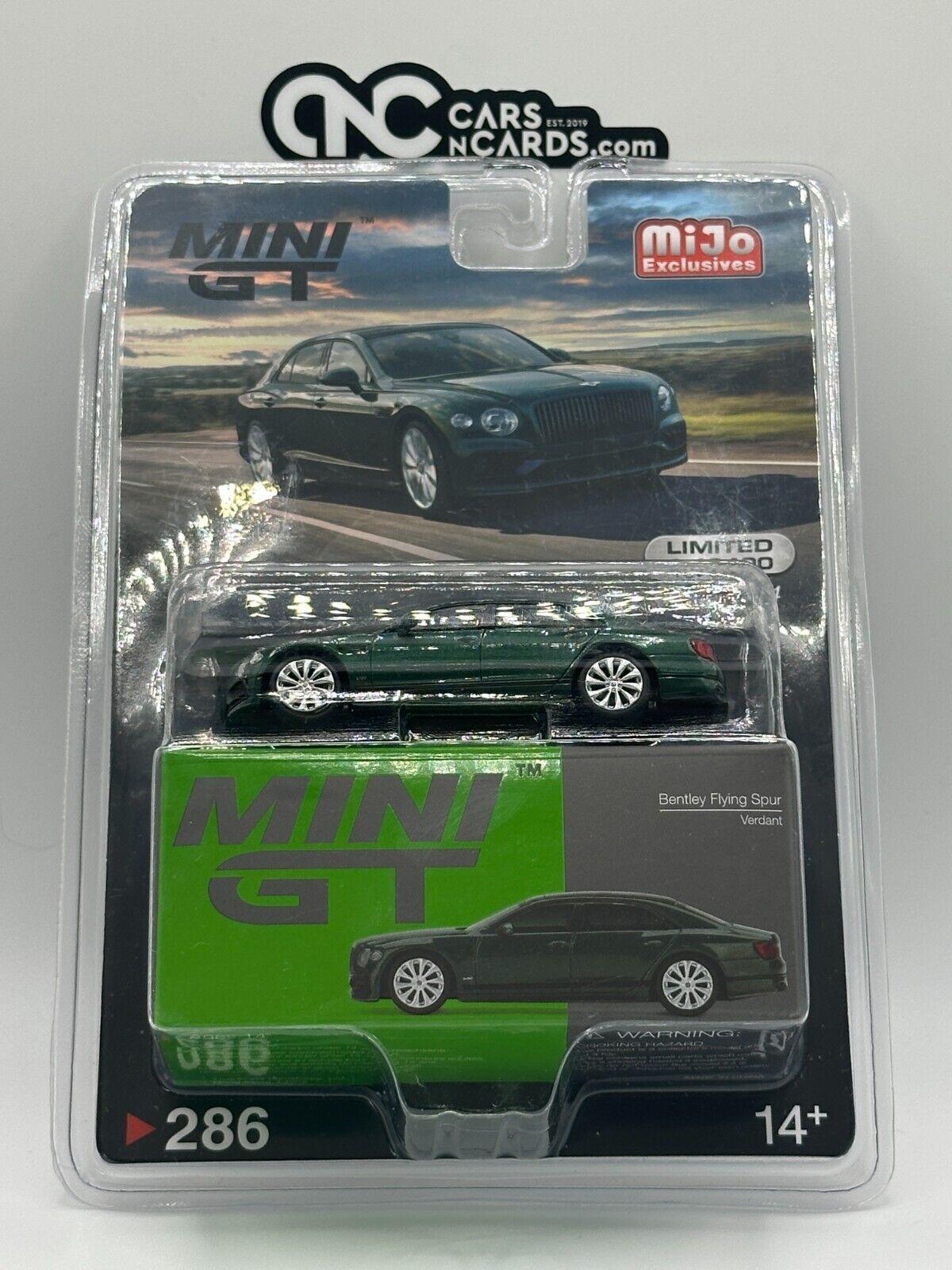 Mini GT MIJO Exclusives Bentley Flying Spur Verdant