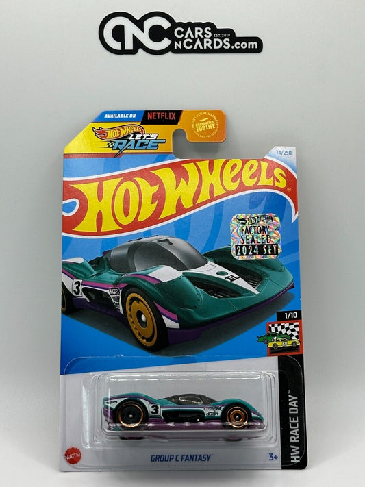 2024 Hot Wheels RLC Factory Sealed HW Race Day 1/10 Group C Fantasy 74/250