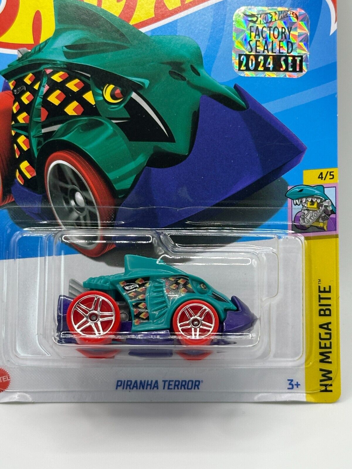 2024 Hot Wheels RLC Factory Sealed Mega Bite 4/5 Piranha Terror (Soft Corners)