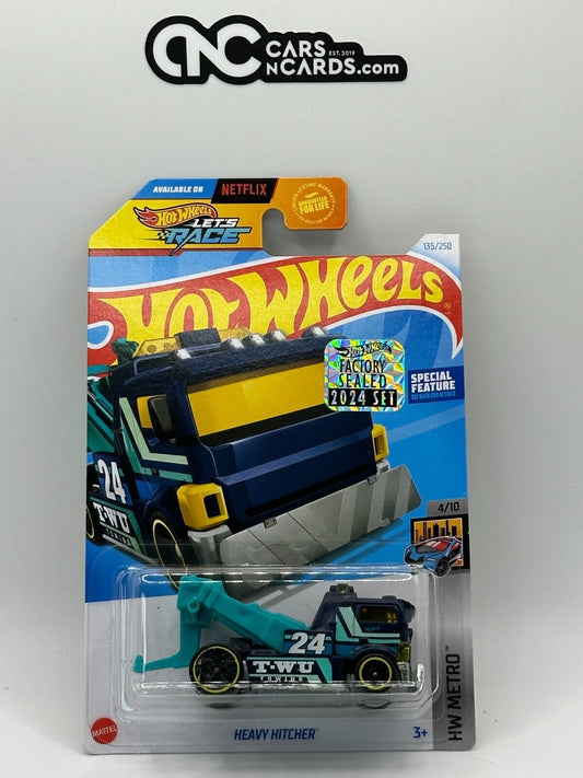 2024 Hot Wheels RLC Factory Sealed HW Metro 4/10 Heavy Hitcher Tow Truck 135/250