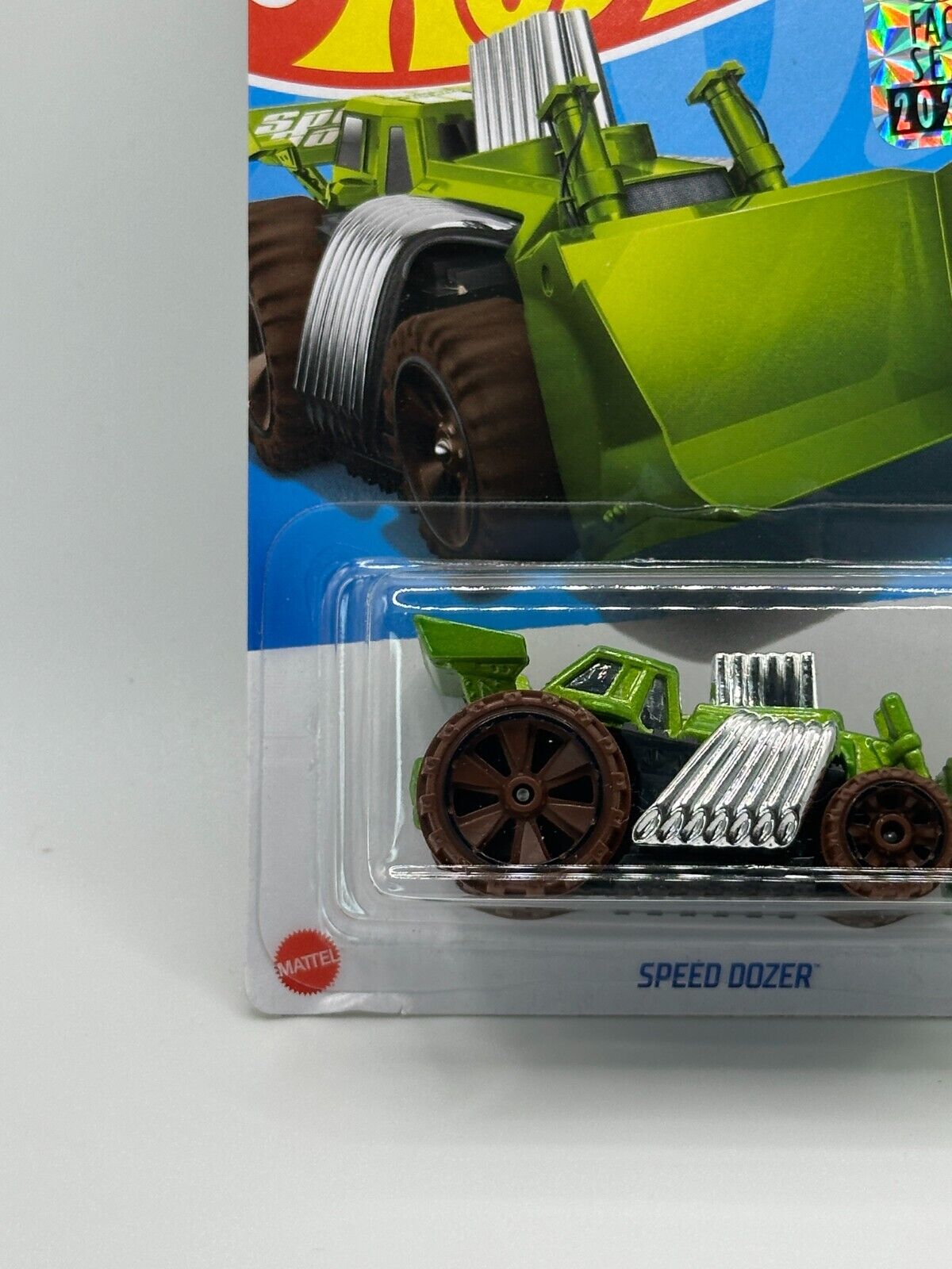 2024 Hot Wheels RLC Factory Sealed HW Metro Speed Dozer Green (Soft Corners)