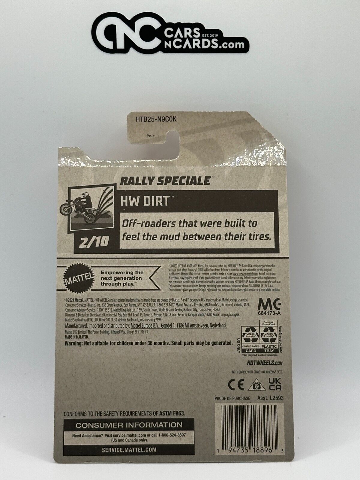 2024 Hot Wheels RLC Factory Sealed HW Dirt 2/10 Rally Speciale 179/250 Red