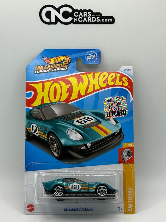 2024 Hot Wheels RLC Factory Sealed Turbo 1/5 El Segundo Coupe (Cracked Blister)