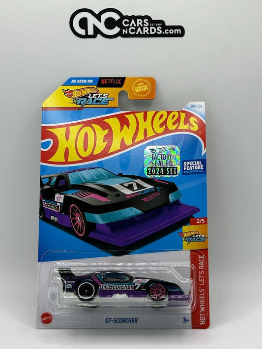 2024 Hot Wheels RLC Factory Sealed Let's Race 2/5 GT-Scorcher 89/250 Black