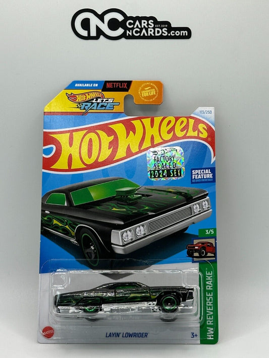 2024 Hot Wheels RLC Factory Sealed Reverse Rake 3/5 Layin' Lowrider 113/250