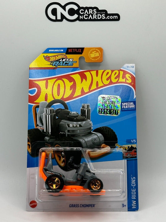 2024 Hot Wheels RLC Factory Sealed HW Ride-Ons 1/5 Grass Chomper 93/250