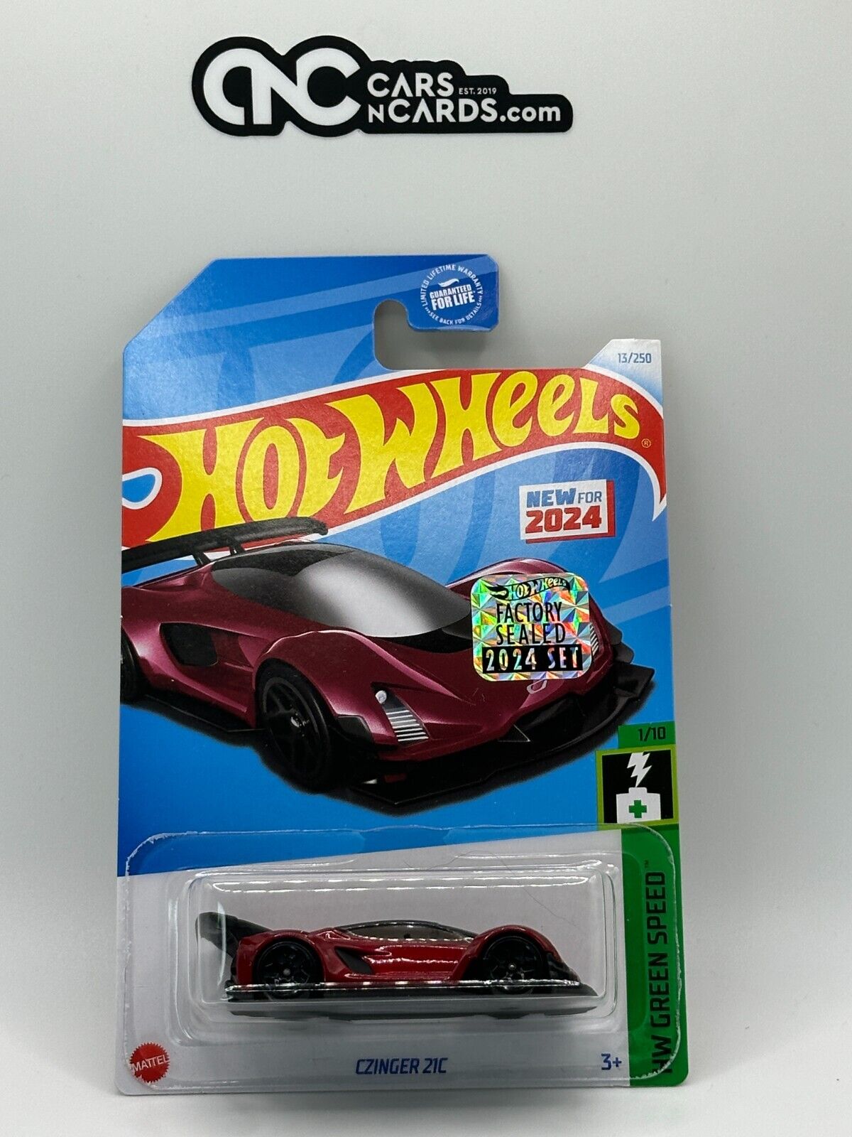 2024 Hot Wheels RLC Factory Sealed HW Green Speed 1/10 Czinger 21C Red 13/250